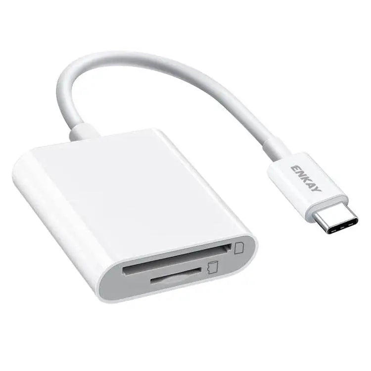 ENKAY ENK-AT117 USB-C Type-C SD TF Card Reader Adapter