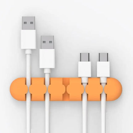 ORICO Silicone Cable Manager for Everyday Desk Organization | Syndmart