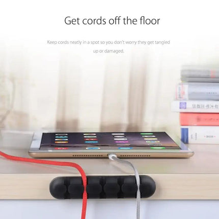 ORICO Silicone Cable Manager for Everyday Desk Organization | Syndmart