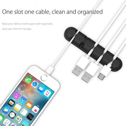 ORICO Silicone Cable Manager for Everyday Desk Organization | Syndmart