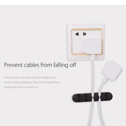 ORICO Silicone Cable Manager for Everyday Desk Organization | Syndmart