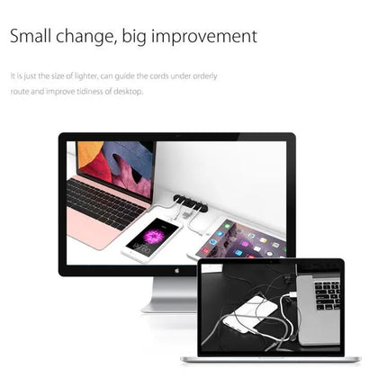 ORICO Silicone Cable Manager for Everyday Desk Organization | Syndmart