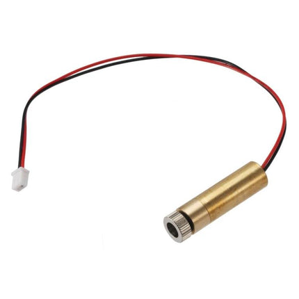 NEJE 1500mW Blue Laser Module for DIY Wood Engraving compact brass diode module with red black wires and JST connector for hobby engraving