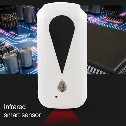 Automatic Touchless Spray Dispenser for Home Sanitizing white infrared sensor wall-mounted sanitizer unit