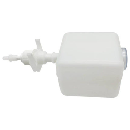 Wall-Mounted Container For Daily Hand Sanitizer In Bathrooms - white plastic wall dispenser reservoir for bathroom hygiene