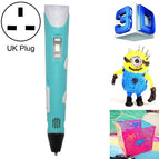 UK Plug / Blue
