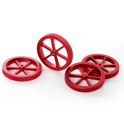 Creality Aluminum Leveling Nut for Ender-3 3D Printers - red anodized aluminum leveling wheels set improving bed leveling precision