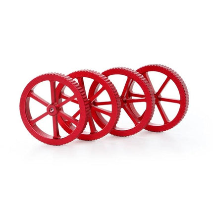 Creality Aluminum Leveling Nut for Ender-3 3D Printers red anodized aluminum leveling wheels set for precise bed calibration
