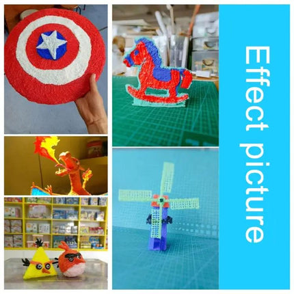 1.75mm PCL Filament for 3D Pen DIY Creations, 5m Length