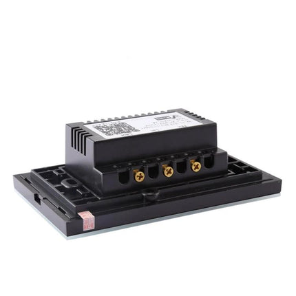 Sonoff Touch 120mm Smart Wall Switch for Home Lighting Control - rear view showing terminal connections and module housing