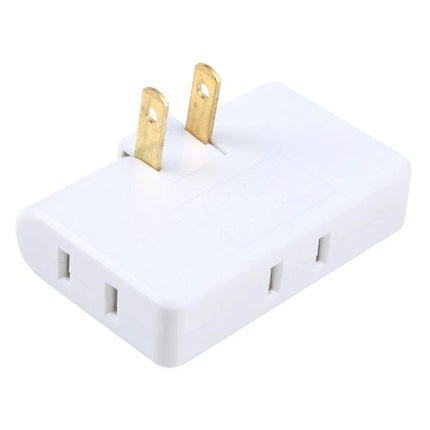 Rotating Multi-Outlet Extension Socket for Daily Convenience Use white 180-degree rotating plug compact travel adapter for crowded desks