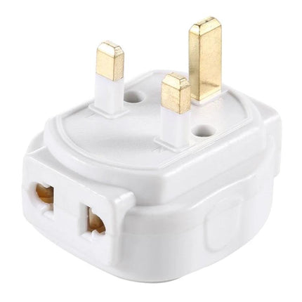 Universal Multi-Plug Travel Adapter for UK and International Use white UK plug adapter for smartphones and laptops