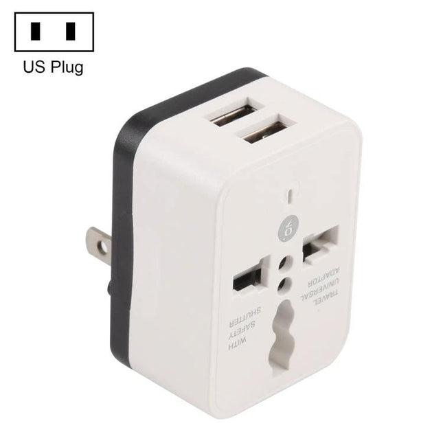 Convenient USB Charger for Daily Travel and Home Use - compact dual USB travel wall charger with universal outlet