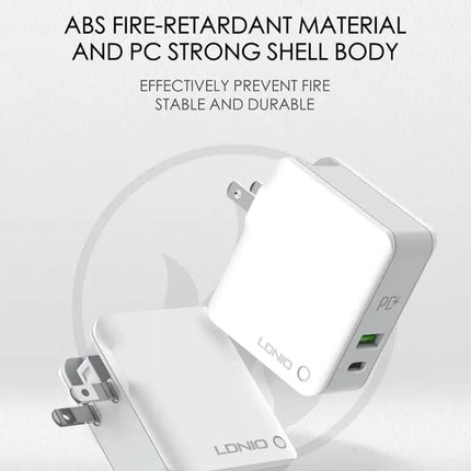 LDNIO Foldable Charger For Everyday Travel And Device Use