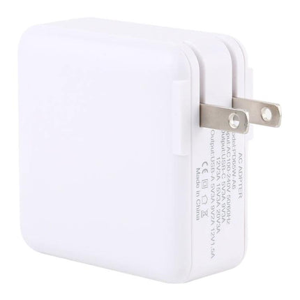 Compact USB Charger for Daily Travel and Home Use white folding-plug wall adapter shown from side for travel and home charging