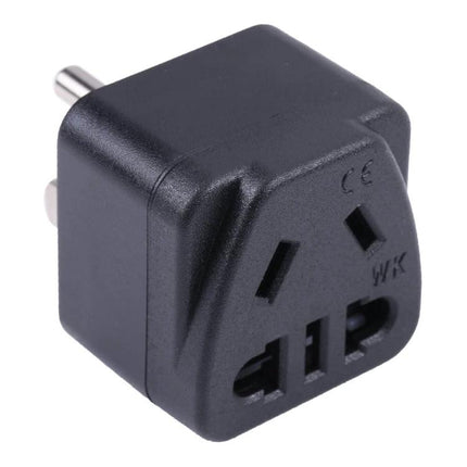 Universal Travel Adapter for International Outlets and Devices compact black plug adapter for phones laptops cameras up to 250V 10A