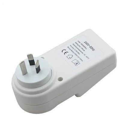 Australian Smart Timer Switch Socket with LCD Clock Function white plug-in timer for scheduling lights and appliances