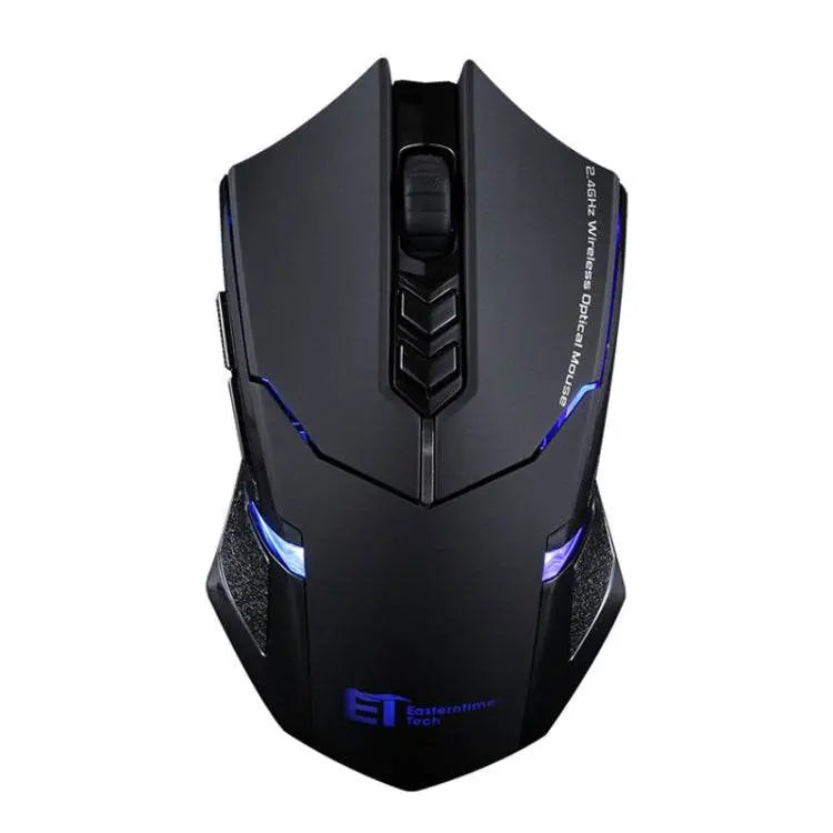 ET X-08 Wireless Mute Gaming Mouse 2400DPI USB Receiver