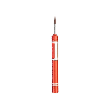 JF-iphone7 Tri-point 0.6 Screwdriver for iPhone and Apple Watch - red compact tri-point screwdriver for iPhone 7, 7 Plus and Apple Watch repairs