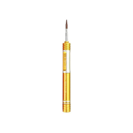 JF-iphone7 Tri-point 0.6 Screwdriver for iPhone and Apple Watch - compact gold tri-point screwdriver for iPhone 7, 7 Plus and Apple Watch repairs