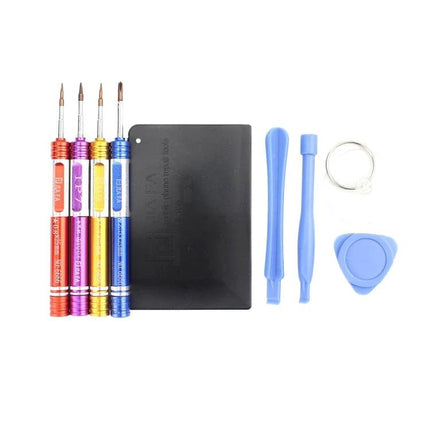 iPhone Repair Tool Kit with Screwdriver for iPhone 7, 5s, 5, 4s, and 4 – compact screwdrivers, pry tools, opening picks, suction ring included