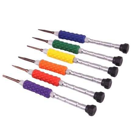 Versatile Multi-Purpose Opening Tool Set for Smartphones Repair - colorful precision screwdrivers for iPhone and Android screen and battery fixes