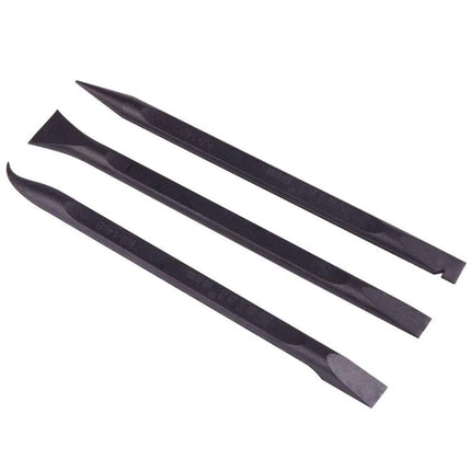 Versatile Multi-Purpose Opening Tool Set for Smartphones Repair – three black plastic pry tools for safe smartphone disassembly and screen or battery replacement