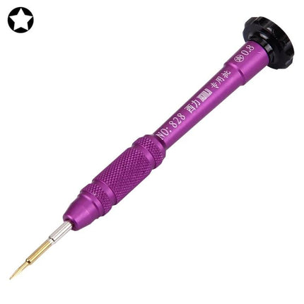 Precision Screwdriver Kit for iPhone Repair and Disassembly - purple precision screwdriver with magnetic tip for iPhone screen and component repairs