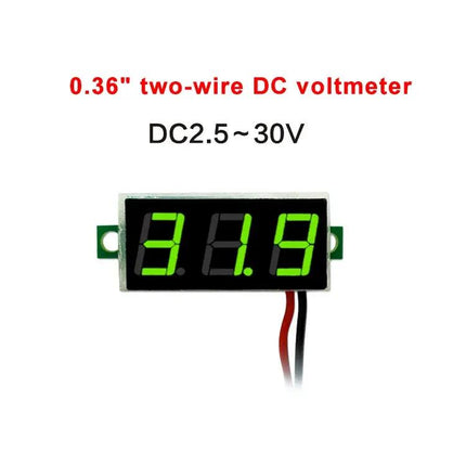 Digital Voltage Meter for Easy DC Voltage Checking