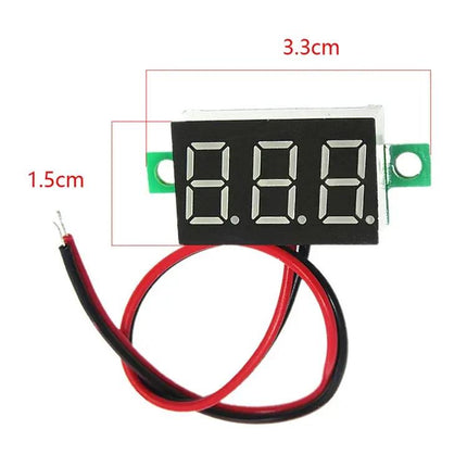 Digital Voltage Meter for Easy DC Voltage Checking
