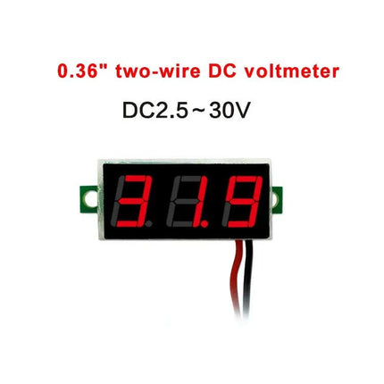 Digital Voltage Meter for Easy DC Voltage Checking