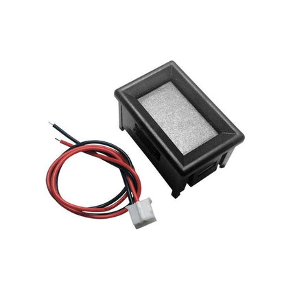 Compact Portable Digital Voltage Meter for Everyday DC Checks - small panel meter with LED display and red/black test leads for battery and circuit testing