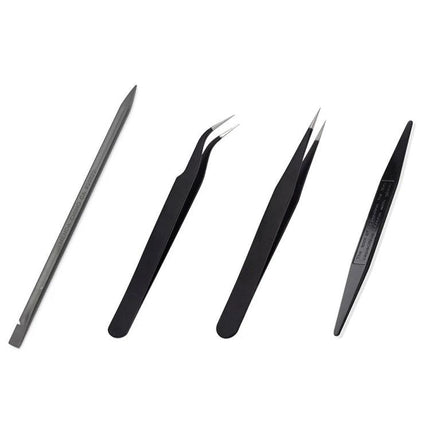 JIAFA 17-in-1 Professional Tool Set for Smartphone Repair and Maintenance – precision tweezers and pry tools for iPhone and Android repairs