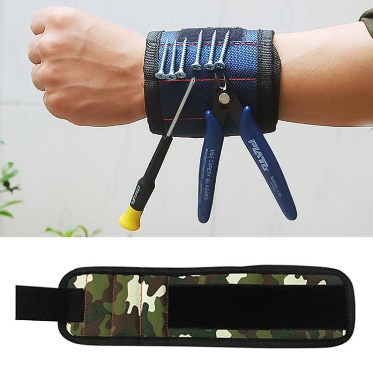 Magnetic Tool Wristband with 1680D Oxford Fabric Pockets for Easy Access Default Title