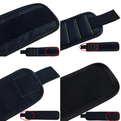 Magnetic Tool Wristband with 1680D Oxford Fabric Pockets for Easy Access