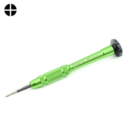 Jiafa 1.5 Cross Screwdriver for Mobile Phone Repairs green precision cross screwdriver for smartphone and tablet maintenance, compact portable