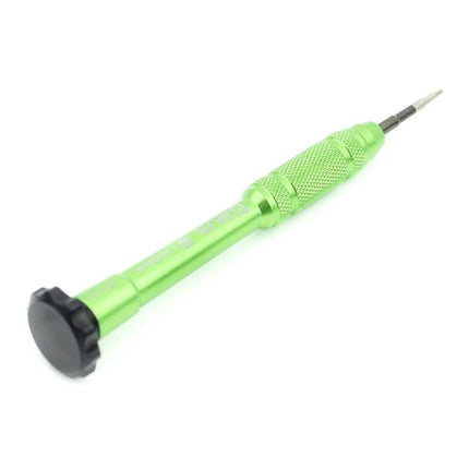 Jiafa 1.5 Cross Screwdriver for Mobile Phone Repairs green precision screwdriver for smartphone and tablet screw replacement, compact portable tool