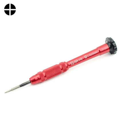 Jiafa 1.5 Cross Screwdriver for Mobile Phone Repairs - compact red precision screwdriver for smartphone and tablet screw replacement
