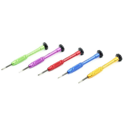 Jiafa 1.5 Cross Screwdriver for Mobile Phone Repairs - compact colorful precision screwdriver for smartphone and tablet screw replacement