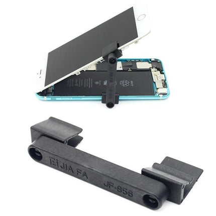 JIAFA Universal Mobile Phone Screen Repair Holder with Rotation holding smartphone screen at adjustable angle for repair, 360° rotation, stable hands-free support