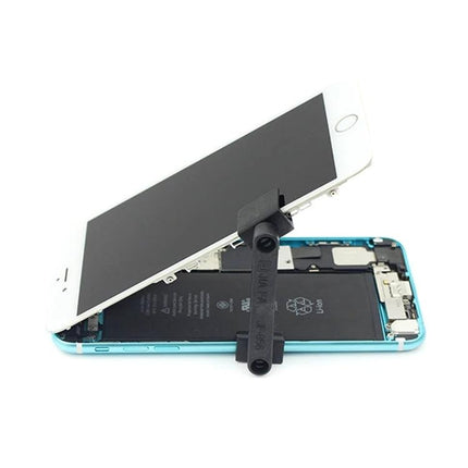JIAFA Universal Mobile Phone Screen Repair Holder with Rotation holding a smartphone screen at an adjustable angle for repair