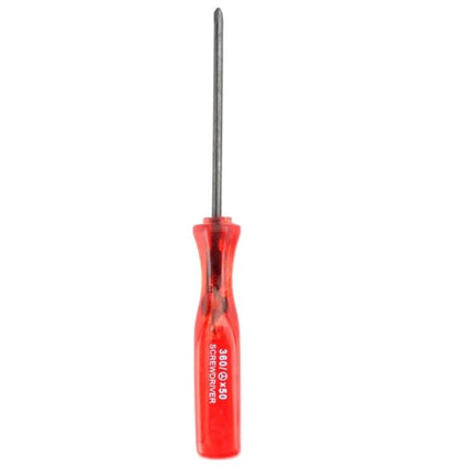 50mm Precision Screwdriver for Toy and Game Repairs - red-handled magnetic precision screwdriver for small toy and game console screws