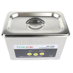 Ultrasonic Cleaner BAKU BK-2400 - 35W 0.8L with LCD Display, 220V AC