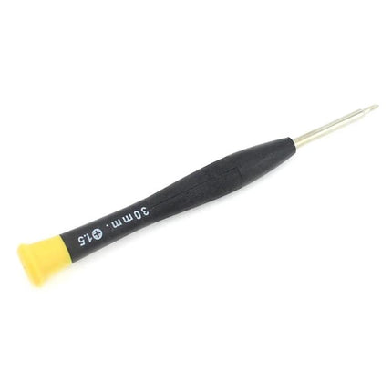 1.5mm Phillips Screwdriver for Mobile Phone and Device Repair - precision black handle screwdriver for phone and tablet fixes