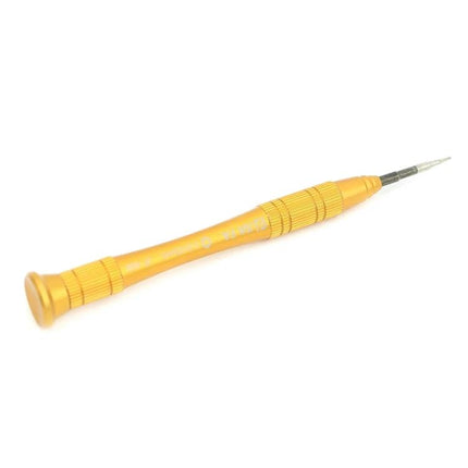 Metal Pentalobe Screwdriver for iPhone and Apple Watch Repair - slim gold metal driver for precise small-screw repairs