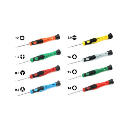 Portable Multi-Function Repair Tool Kit for Mobile Devices and More - compact color-coded precision screwdrivers set for phone and electronics repairs