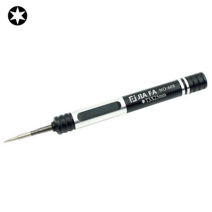 JIAFA Torx T3 Screwdriver for Mobile Phone Repairs black compact precision screwdriver for smartphone repair