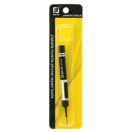 JIAFA Torx T3 Screwdriver for Mobile Phone Repairs compact precision screwdriver in yellow blister pack for phone repair