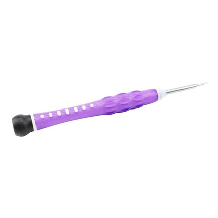 JIAFA Tri-Point Screwdriver for iPhone and Apple Watch Repair - purple handle precision tri-point opening tool