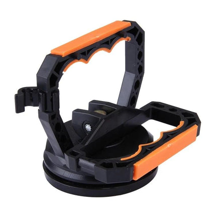 Jakemy Multifunctional Suction Cup for iPhone and Smartphone Screens - black orange suction tool for lifting and holding phone screens during repairs